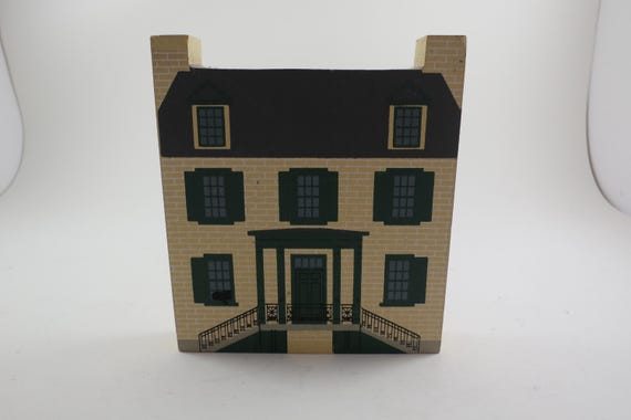 Faline The Cat's Meow Wooden Shelf Sitter: 1988 Hagerstown Series