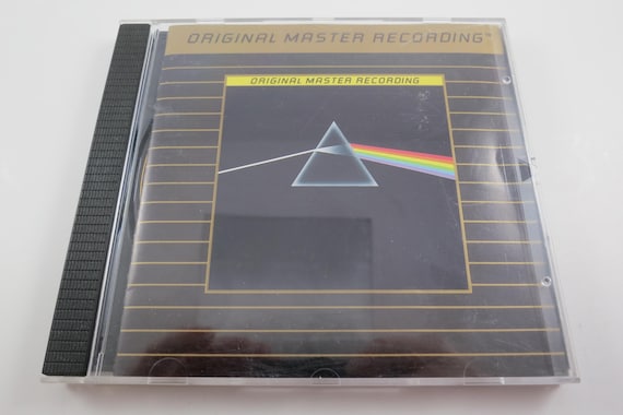 Vintage 1988 Pink Floyd - Dark Side of the Moon Gold CD - MOFI Master Recording