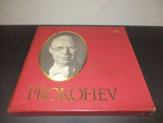 1975 Sergei Prokofiev Classical Vinyl LP Box Set (Four Records)