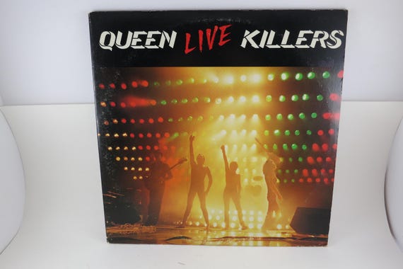 Vintage 1979 Queen Live Killers Vinyl LP Record Set - Original US Pressing