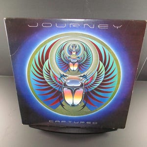1981 Vinyl LP Record Journey Captured Excellent Condition with Original Insert 69207