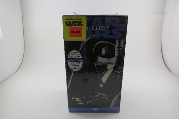 Vintage 1992 Star Wars Trilogy Boxed VHS Set Return of the Jedi Empire Strikes Back