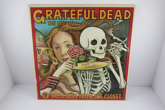 Vintage 1974 Vinyl LP Record Skeletons From the Closet The Best of The Grateful Dead Excellent Condition 71181