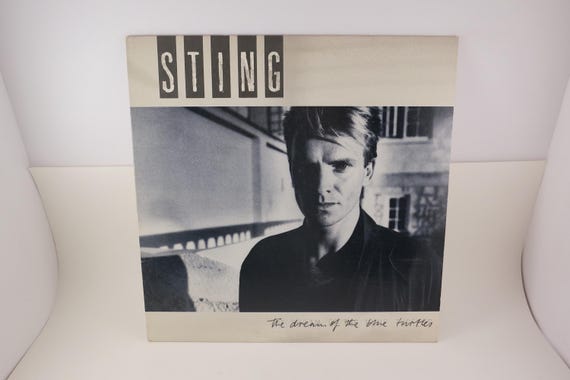 Vintage 1985 Vinyl LP Record Sting The Dream of the Blue Turtles Excellent Condition 71261