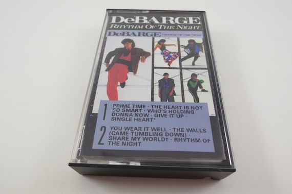 Vintage 1985 Cassette Tape Rhythm of the Night DeBarge