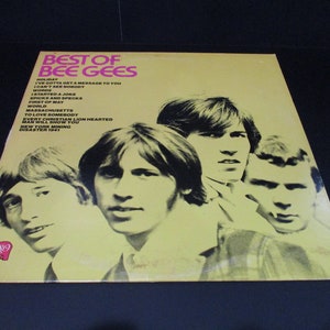 1969 Vinyl LP Record Best of the Bee Gees Excellent Condition 68701