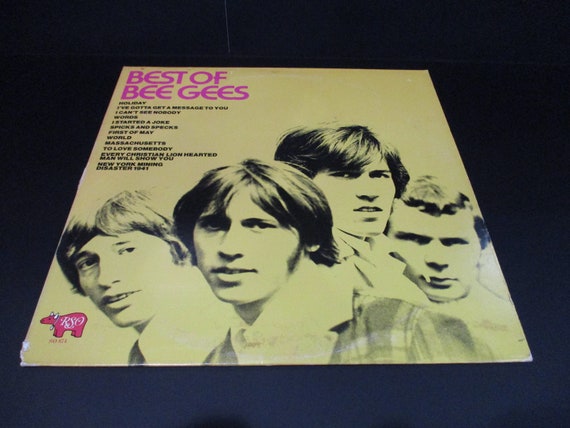 1969 Vinyl LP Record Best of the Bee Gees Excellent Condition