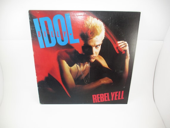 Vintage 1983 Vinyl LP Record Billy Idol Rebel Yell Excellent Condition 71672