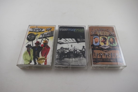 Vintage Tony Toni Tone Cassette Tape: The Revival, Who, Sons of Soul