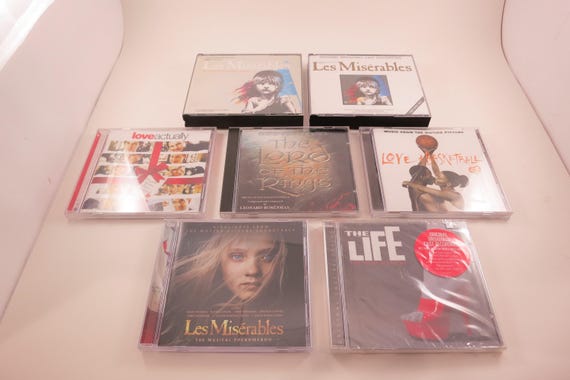 CD 1990's Soundtracks Beginning With L Les Miserables US UK Love Actually Lord of the Rings Love Basketball Sold Individually