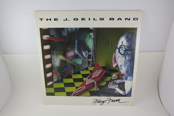 Vintage 1981 Vinyl LP Record Freeze Frame The J Geils Band Near Mint Condition 71241