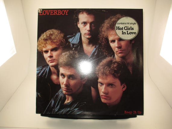 Vintage 1983 Vinyl LP Record Loverboy Keep It Up Excellent Condition Hype Sticker 63084