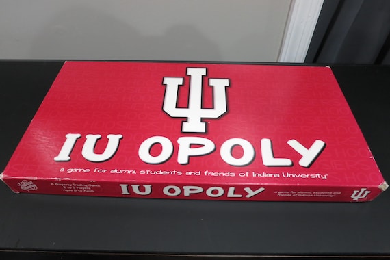 Vintage 1998 IU-opoly Board Game - University of Indiana Monopoly