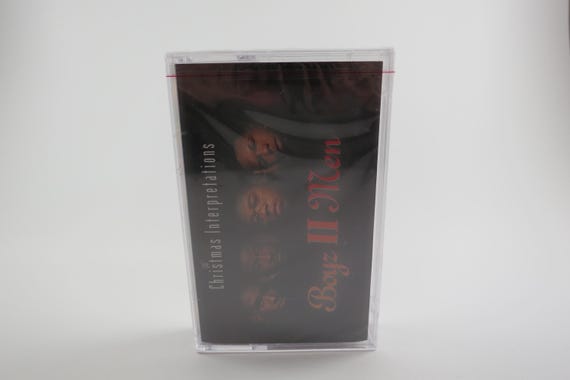 Vintage 1993 Cassette Tape Christmas Interpretations Boyz II Men Mint Condition Still Factory Sealed