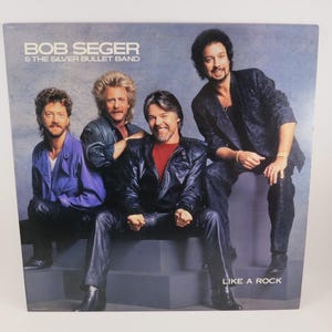 1986 Vinyl LP Record Bob Seger and the Silver Bullet Band Like A Rock Excellent Condition 71548