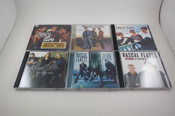 Rascal Flatts CD: Choose Your Album - Me And My Gang, Rewind, Self Titled & More