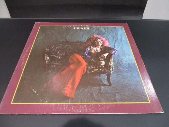 Vintage 1971 Vinyl LP Record Janis Joplin Pearl Excellent Condition 67446