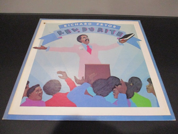 Vintage 1981 Vinyl LP Record Richard Pryor Rev. Du Rite Comedy Excellent Condition 63681