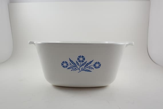 1966-1969 Corning Ware P-1 3/4-B Blue Cornflower 1 3/4 Quart Saucepan Very Good Condition