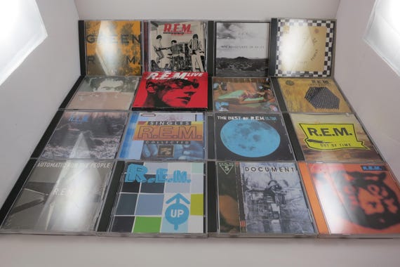 Vintage REM CD's Eponymous Best of IRS Years Document Out of Time Up Greatest Hits Monster Green Singles Collected More Sold Individually
