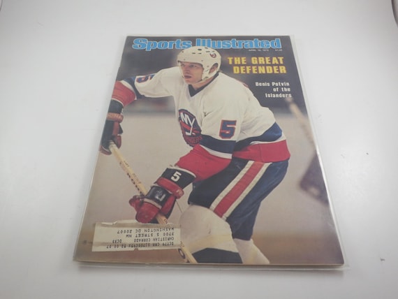 Vintage April 16, 1979 Sports Illustrated Magazine Denis Potvin Hockey
