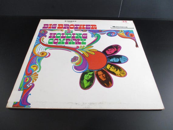 Vintage 1967 Vinyl LP Record Big Brother & The Holding Company Self Titled Excellent Condition 69359