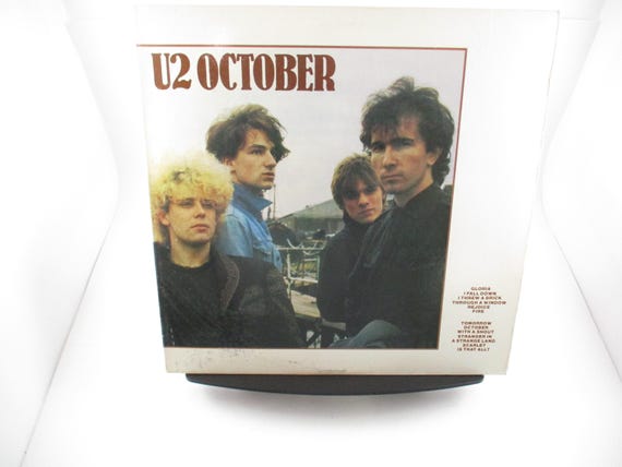 Vintage 1981 Vinyl LP Record U2 October Excellent Condition 69745