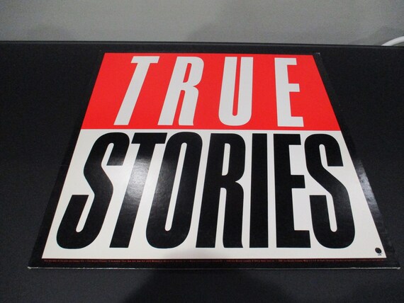 Vintage 1987 Vinyl LP Record True Stories The Talking Heads Excellent Plus Condition 69220