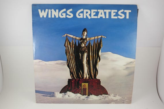 Vintage 1978 Vinyl LP Record Wings Greatest Hits Excellent Condition with Original Poster 71471