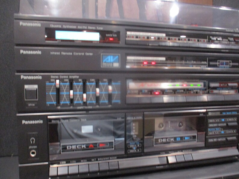 Vintage Panasonic Compact Audio System SGD36 Record Player Etsy