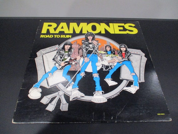 Vintage 1978 Vinyl LP Record Road to Ruin Ramones Excellent Condition 63564