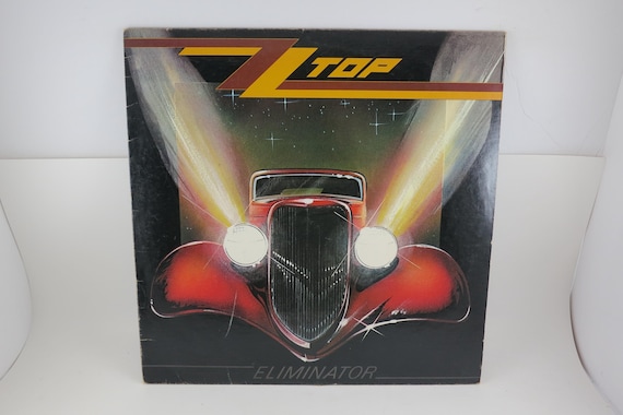 Vintage 1983 ZZ Top Eliminator Vinyl LP Record