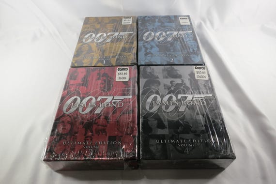 James Bond The Ultimate Edition Volumes 1 2 3 4 40 DVD's 20 Movies Complete