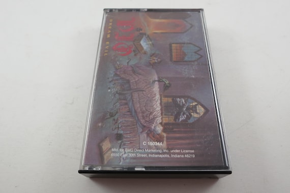 Original Club 1987 Cassette Tape Dream Evil Dio Excellent Condition