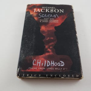 Michael Jackson Cassette Tapes Sold Individually Scream Single