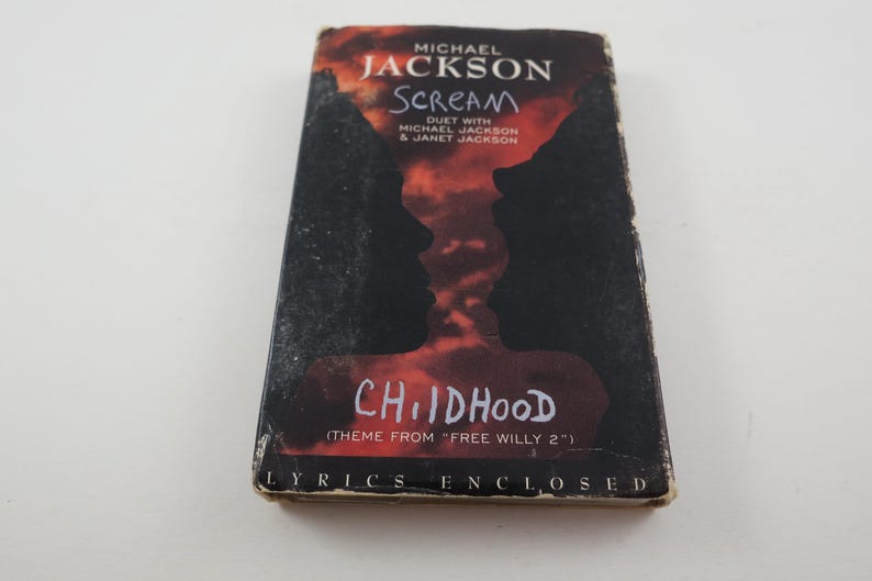 Michael Jackson Cassette Tapes Sold Individually Scream Single