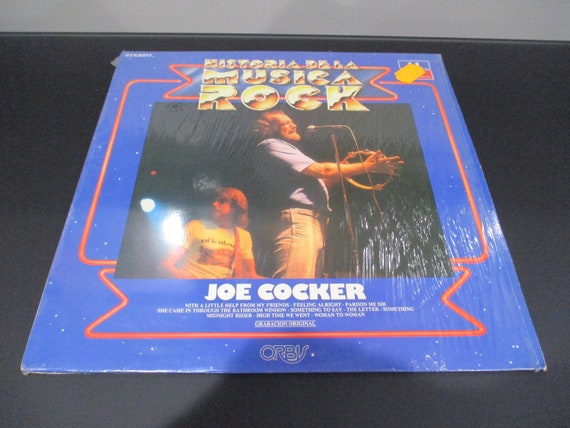 Vintage 1982 Vinyl LP Record History of Rock Music Joe Cocker Excellent Condition 62362