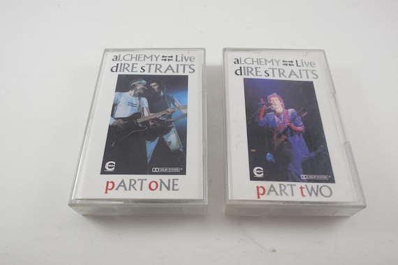 1984 Dire Straits Alchemy Live Cassette Tape Set - Vertigo Label