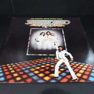 Saturday Night Fever Vinyl LP Record: 1977 Motion Picture Soundtrack