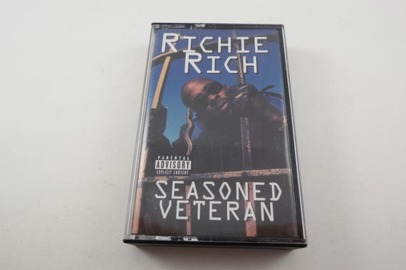 1996 Cassette Tape Seasoned Veteran Richie Rich