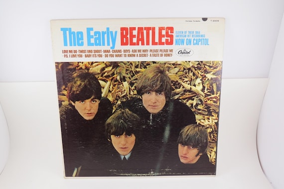 Vintage 1965 Vinyl LP Record The Early Beatles Very Good Condition Mono Pressing 71296