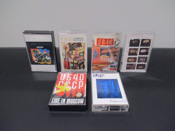 Vintage 1980s UB40 Cassette Tape: Promises & Lies, Little Baggariddim