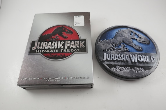 Jurassic Park Ultimate Trilogy and Jurassic World DVD Set