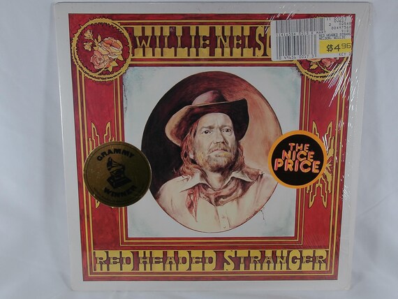 1979 Vinyl LP Record Red Headed Stranger Willie Nelson In Shrink NM