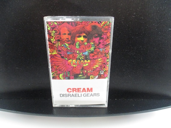 Vintage 1980's Cream Cassette Tapes Disraeli Gears Goodbye Cream Eric Clapton Sold Individually