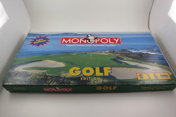 Vintage 1998 Monopoly Golf Edition Board Game, Complete