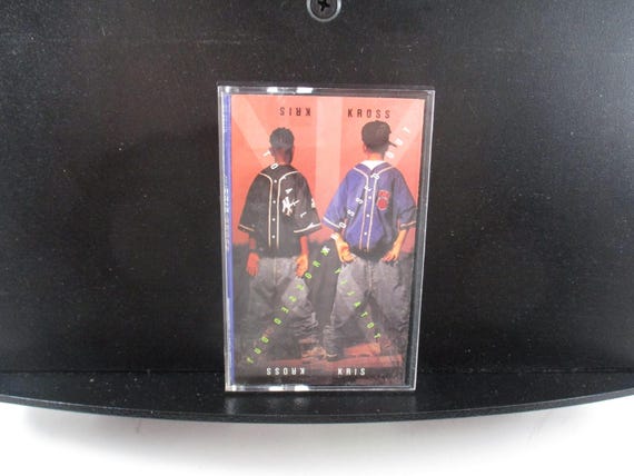 Vintage 1992 Kris Kross Cassette Tape Totally Krossed Out Excellent Condition Sold Individually