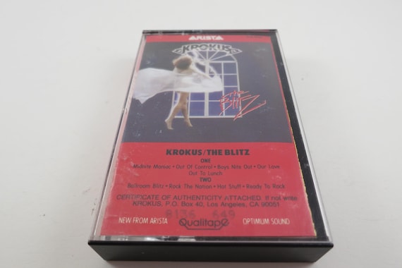 Vintage 1980's Krokus Cassette Tapes Sold Individually