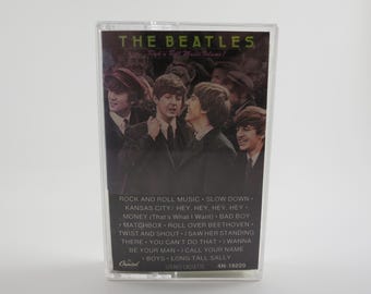 1980 Cassette Tape The Beatles Rock N Roll Music Volume 1