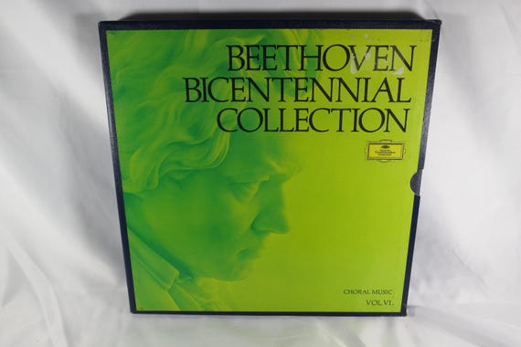 1971 Vinyl LP 5 Record Box Set Beethoven Choral Music NM